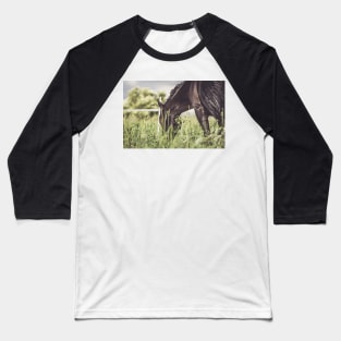 Romantic mood on the horse pasture Baseball T-Shirt